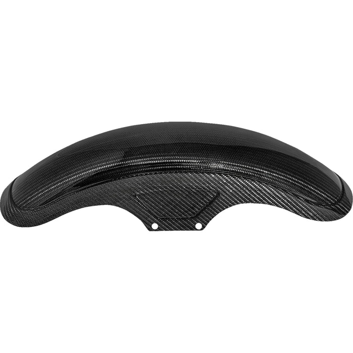 SADDLEMEN 1401-1108 CF-8-0003 Carbon Fiber Front Fender Front Fender - Carbon Fiber/Gloss - Dyna/Sportster