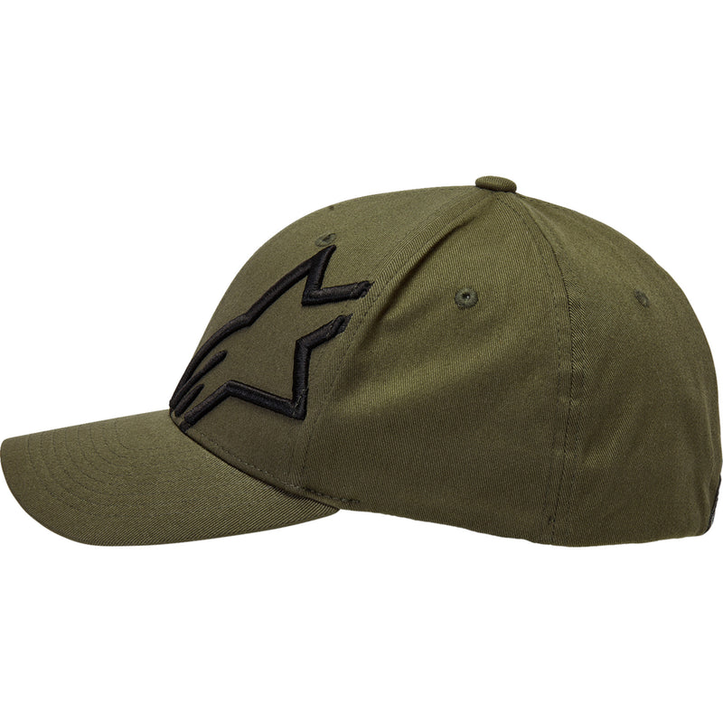 ALPINESTARS 2501-4049 1032810086910SM Corp Shift 2 Curved Brim Hat Corp Shift 2 Hat - Military/Black - Small/Medium