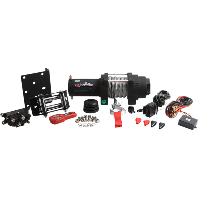 ALL BALLS 4505-0820 431-01023 Winch 3500 lb - wire - 4 bolt