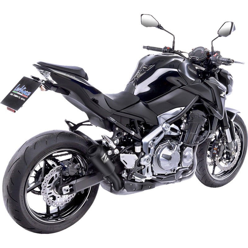 Leovince LV-10 Black Muffler - 15204FB Kawasaki 900 2017-2025