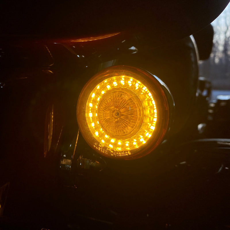 Custom Dynamics ProBEAM® Turn Signal - PB-AA-57-A For Harley Motorcycles 2000-2025