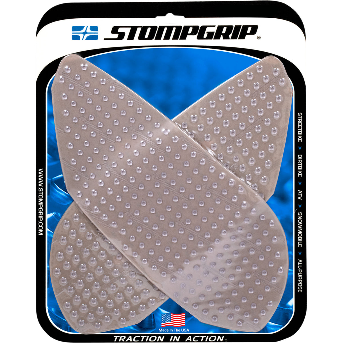 STOMPGRIP 4320-1116 55-10-0077C Volcano Profile Traction Pad Tank Kit ...