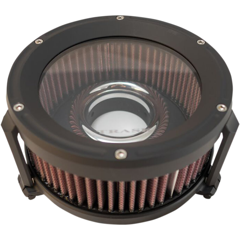 Trask Assault Charge Breather Air Cleaner - TM-1021BK For Harley Motorcycles 1999-2017