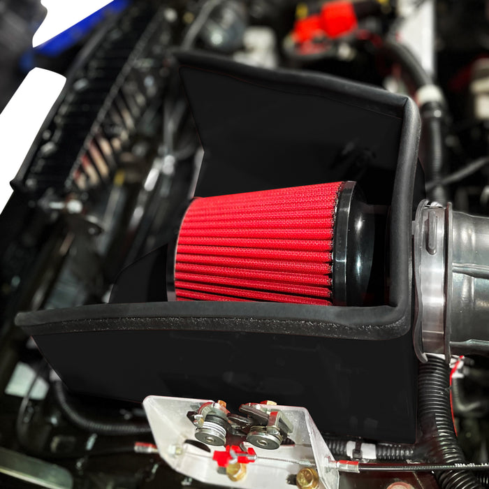 SHOW CHROME 1010-3202 44-109BK Performance Cold Air Intake Kit black - slingshot