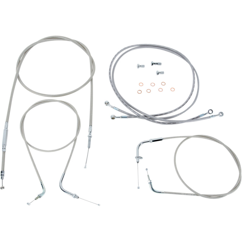 Baron Cable Kit - BA-801300KT-16 Yamaha V-Star 1300 2007-2017