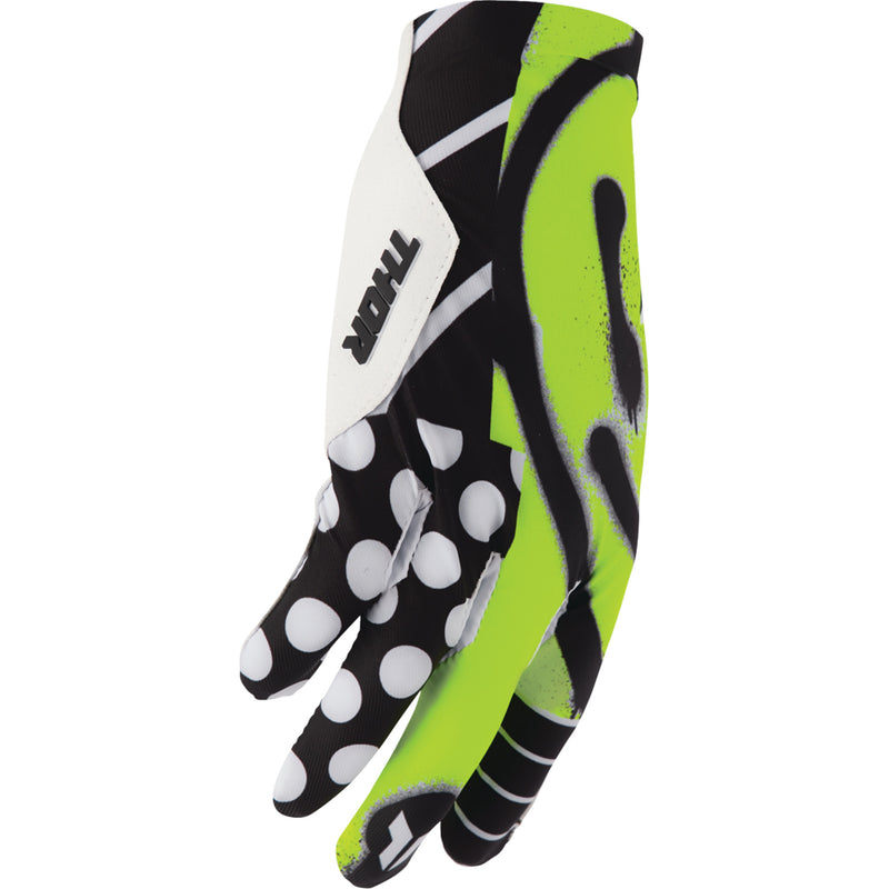 THOR SPORTMODE Anarchy Gloves Black/White