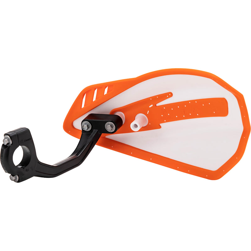 CYCRA 0635-1729 1CYC-0056-229 Cyclone Handguards Handguards - Cyclone - White/Orange