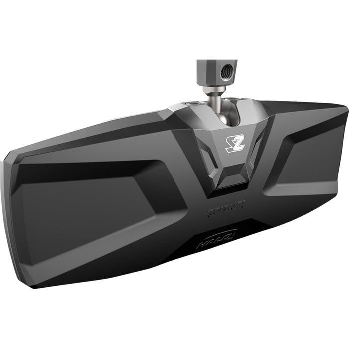 SEIZMIK 0640-1363 56-18012 Halo-RA Billet Aluminum Rearview Mirror Mirror - Halo R - Rear View - Rectangle - Silver - 2" - Honda/Kawasaki