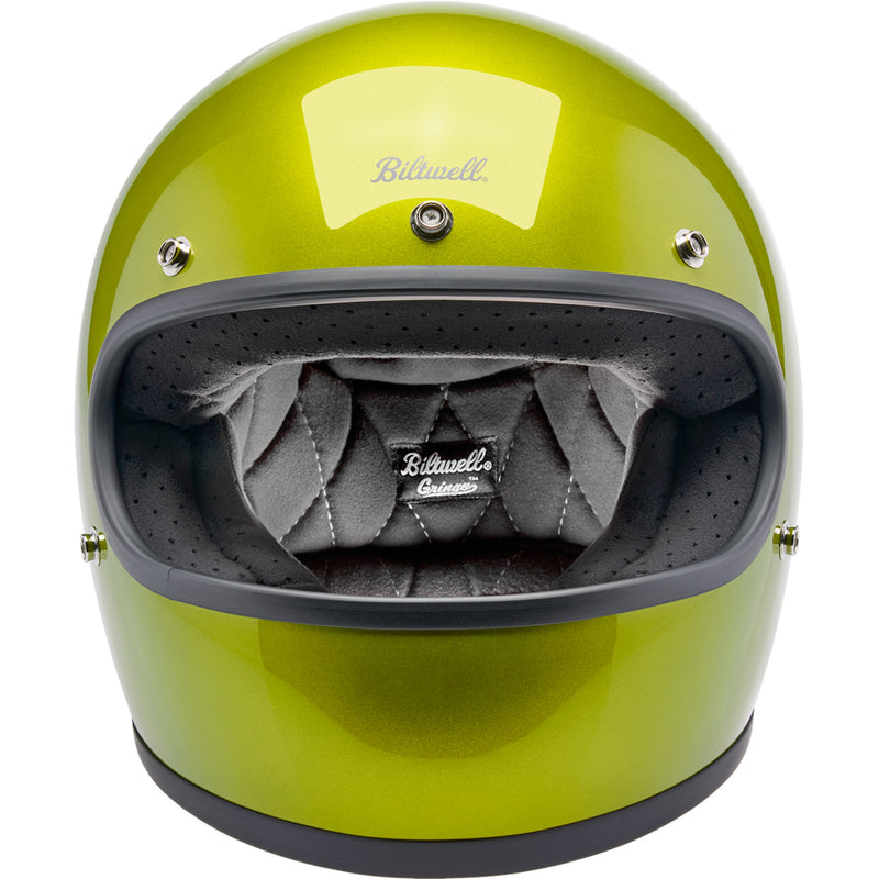 BILTWELL Gringo Helmet Metallic - Lime