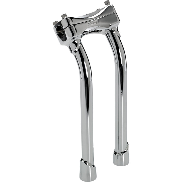 BILTWELL Murdock O/S Riser Risers - Oversized Pullback Chrome