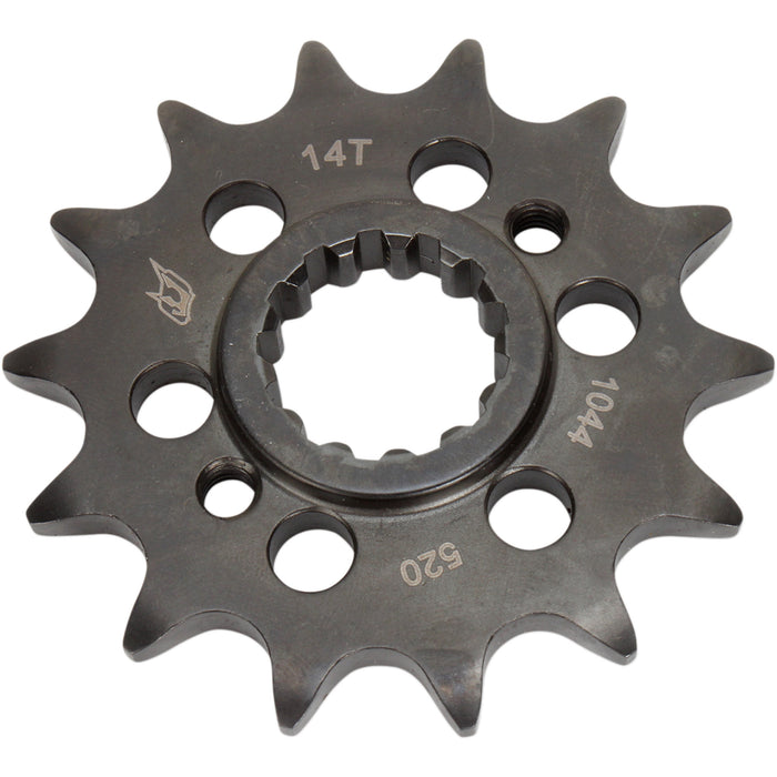 DRIVEN RACING 1212-0902 1044-520-14T Lightweight Steel Sprocket Counter Shaft Sprocket - 14-Tooth