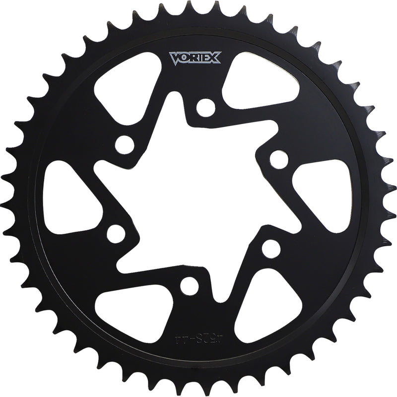 VORTEX 1210-0550 452S-44 Steel Sprocket Steel Rear Sprocket - 44 Tooth - Kawasaki