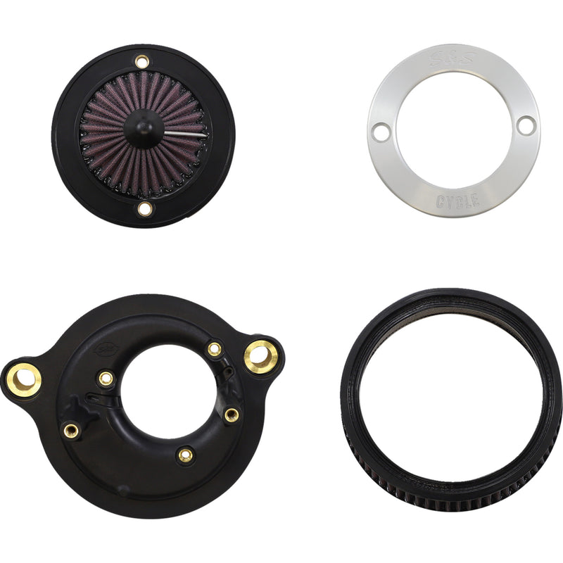 S&S Cycle Stealth Air Cleaner - 170-0714A For Harley Motorcycles 2017-2023