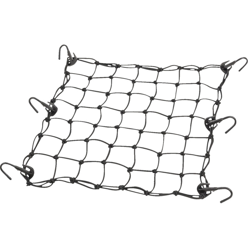 MOOSE OFFROAD 3920-0544 50152-NM Supreme Cargo Net with 6 STEEL-KORE Hooks Supreme Cargo Net - Adjustable - Black