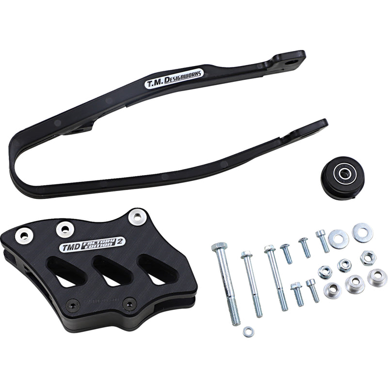 T.m. Designworks Chain Guide And Slider Kit - YCP-OR3-BK Yamaha Dirt Bikes 2002-2007