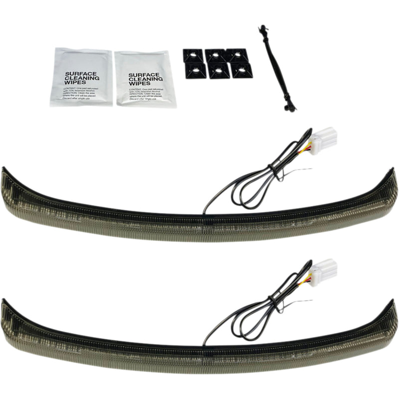 (OPEN BOX) Custom Dynamics ProBEAM® Taillight Kit - CD-TGFENDER-S For Harley Tri 2011-2025