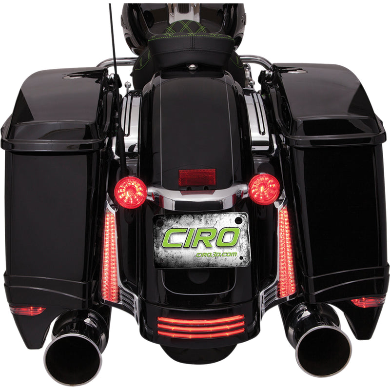Ciro Filler Panel Lights - 40022 For Harley Touring 2014-2025