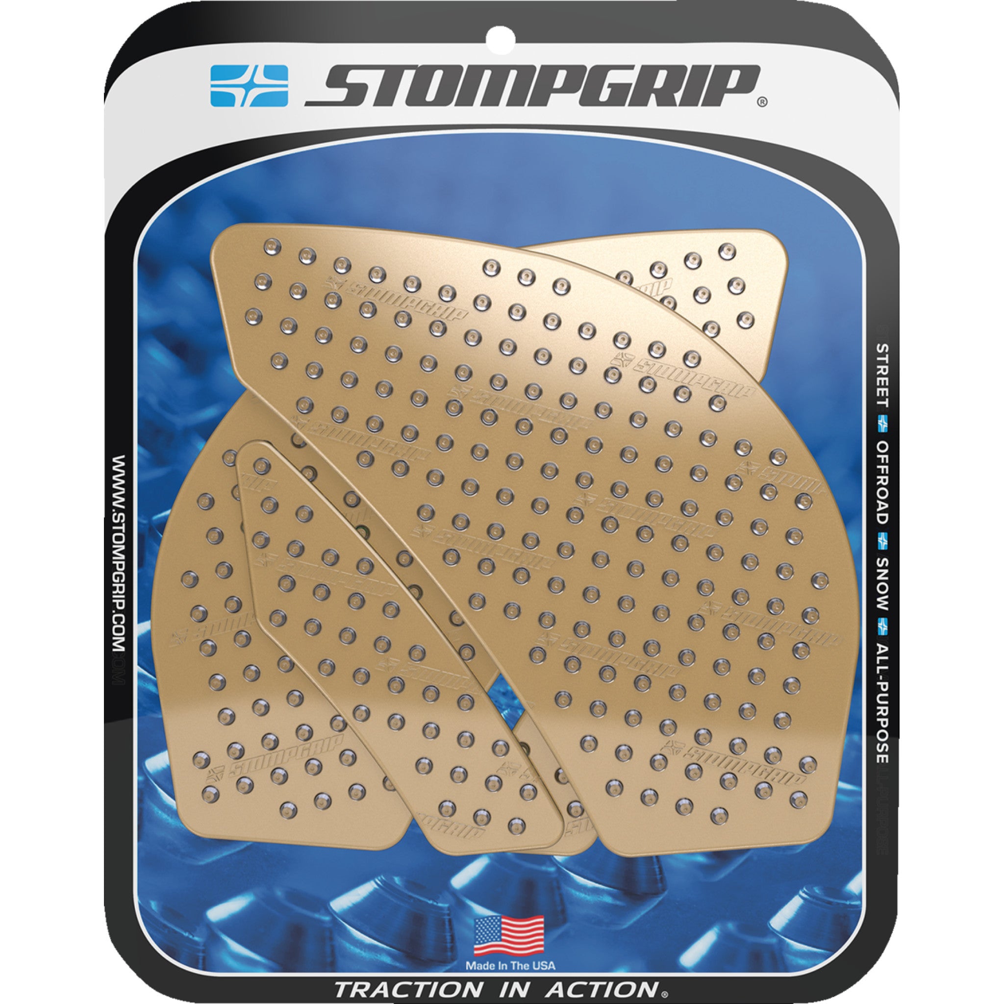 STOMPGRIP 4320-2829 55-10-0037C Volcano Profile Traction Pad Tank