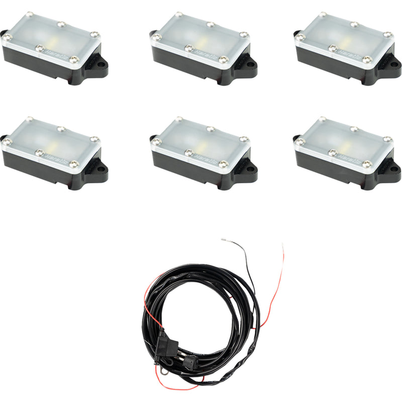 HERETIC 2040-3092 70035 LED Rock Light Rock Light - Diffused - 6 Pack