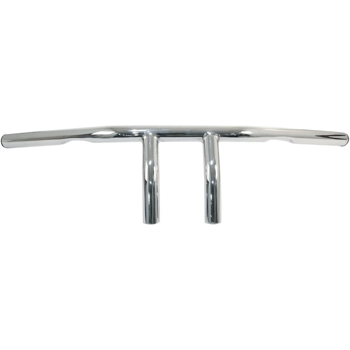 EMGO 0601-3309 07-93420 1" T-Bar Handlebar Handlebar - T-Bar - 4" - Dimpled - Chrome