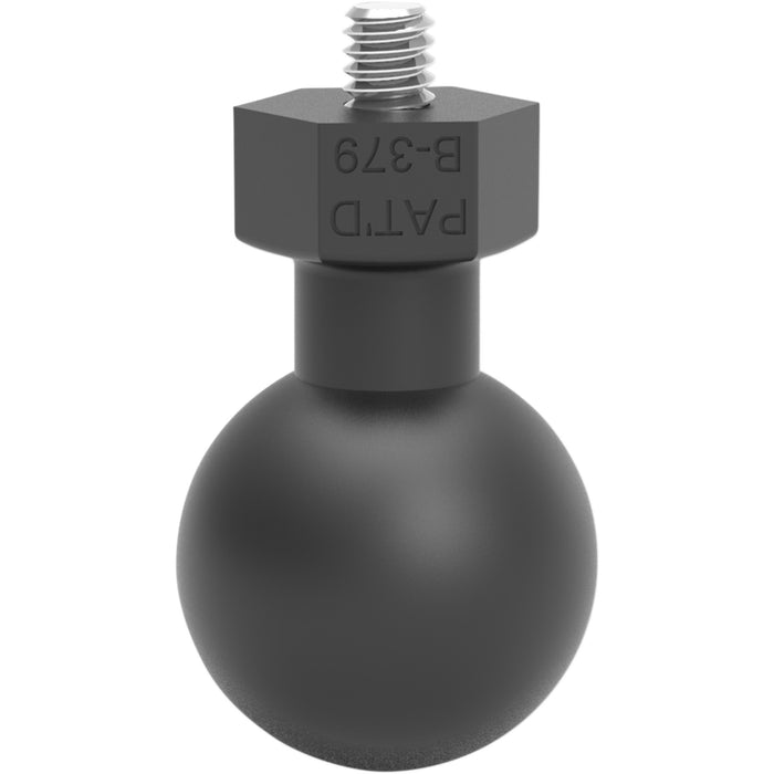 RAM MOUNTS 0636-0151 RAP-B-379U-M616 RAM® Tough-Ball™ with M6-1 x 6 mm Threaded Stud Ball Mount - Threaded Base - M6-1 X 6 mm