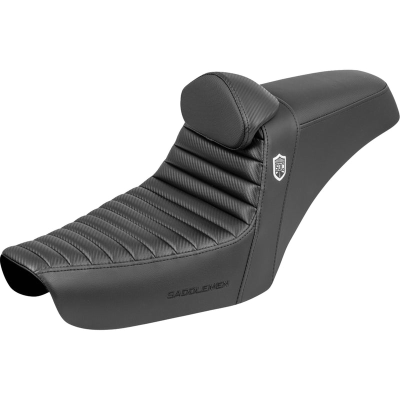 Saddlemen Step-Up Seat - SC89604TB For Harley Dyna / Super 1996-2003