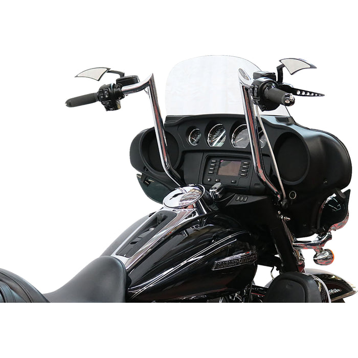 PAUL YAFFE BAGGER NATION 0601-6513 PYO:MBBPW-16 C Pre-Wired Monkey Bar Handlebar - 16" - Chrome