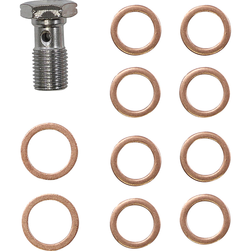 LA Choppers Standard Stainless Braided Handlebar Cable Brake Line Kit 15"-17" Ape Hangers - LA-8056KT-16 For Harley Touring 2021-2022