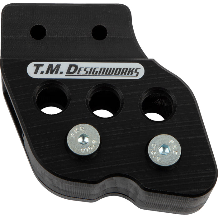 T.M. DESIGNWORKS 1231-1656 RCG-007-BK Chain Guide black - honda/yamaha/kawasaki/suzuki