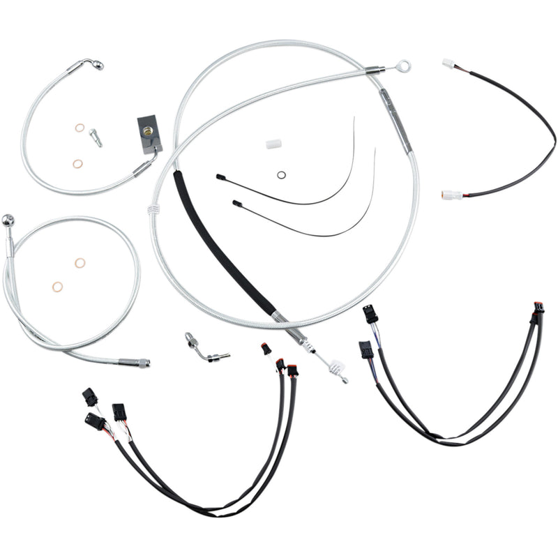 Magnum Shielding Cable Kit - 387941 For Harley Softail 2018-2024