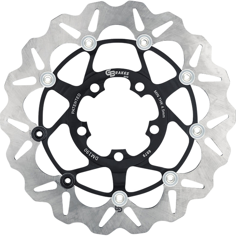 Gbrakes Brake Rotor - GBDU040 Kawasaki Motorcycles 2006-2026