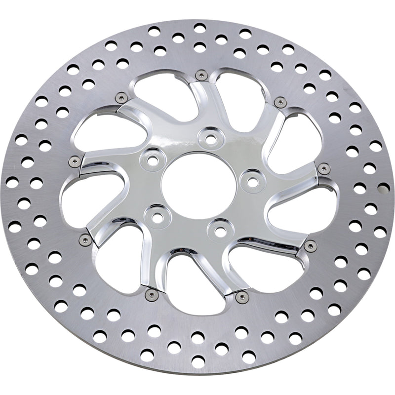 Performance Machine (pm) Torque Brake Rotor - 0133-1800TORRS-CH For Harley Motorcycles 2006-2019
