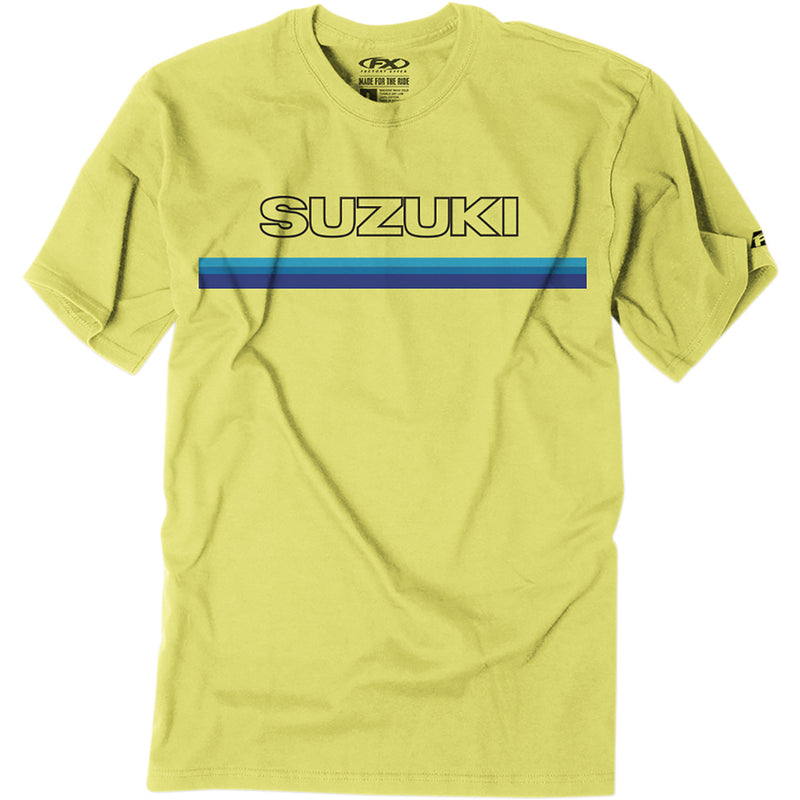 FACTORY EFFEX Suzuki Throwback T-Shirt Yellow