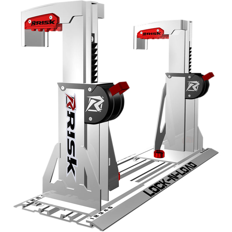 RISK RACING 3820-0031 00176 Lock-N-Load Pro Strapless Moto Transport System Lock-N-Load Mini Pro
