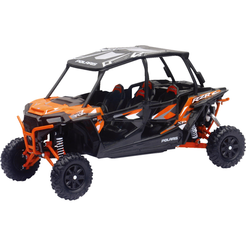 NEW RAY TOYS 7001-0080 57843A Mini Polaris RZR XP 4 Turbo EPS Polaris RZR XP 4 Turbo EPS - 1:18 Scale - Spectra Orange