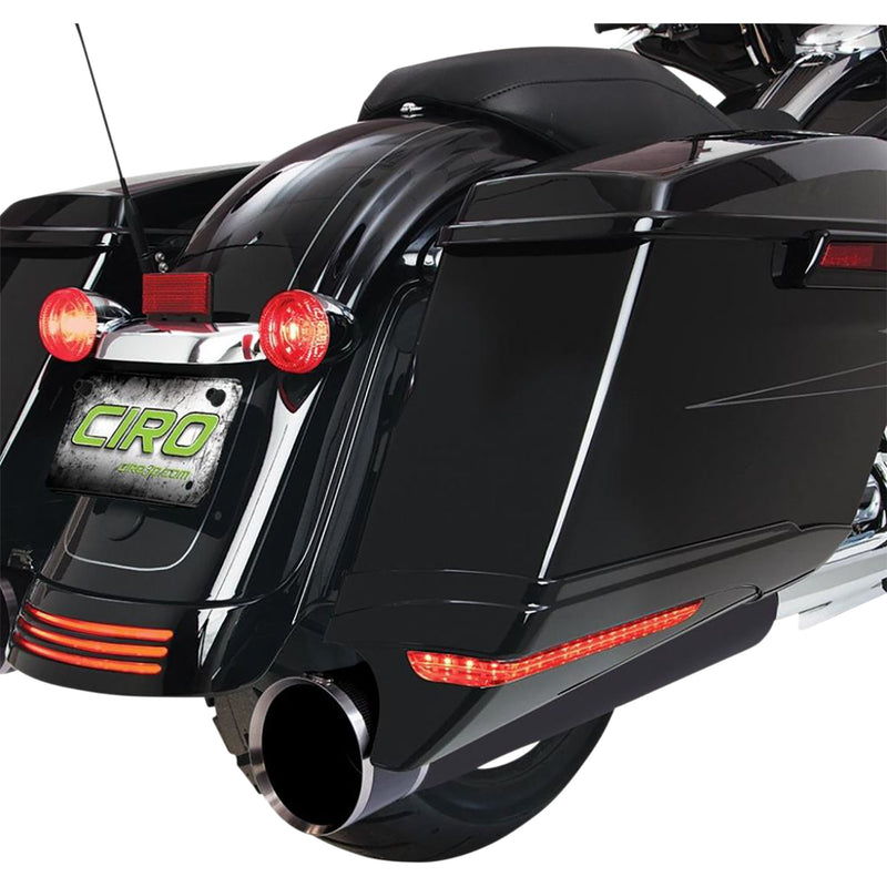 Ciro Saddlebag Extension - 40111 For Harley Touring 2014-2024