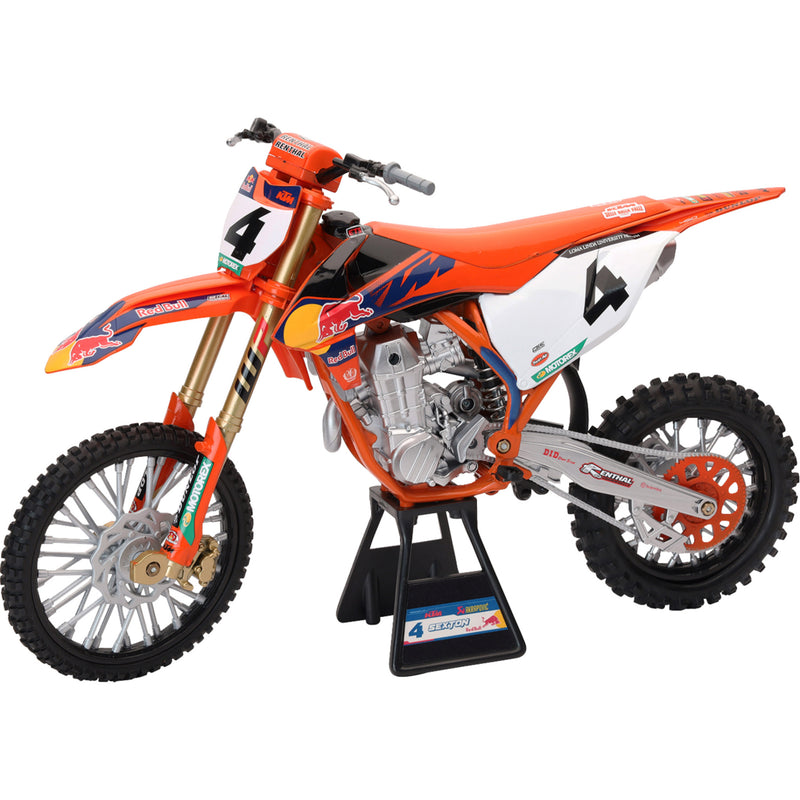 NEW RAY TOYS 7001-0107 49743 Red Bull KTM 450 SX-F chase sexton #4 - 1:6 scale