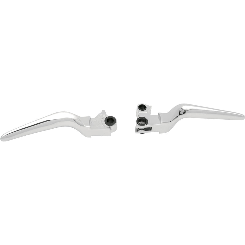 Drag Specialties Slotted Lever Set For Harley Motorcycles 1996-2017