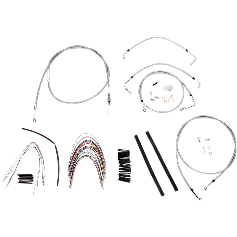 Burly Brand Complete Cable Kit - B30-1095 For Harley Touring 2008-2013