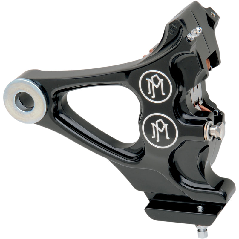 Performance Machine (pm) Brake Caliper - 1274-0076-BM For Harley Softail 1987-1999