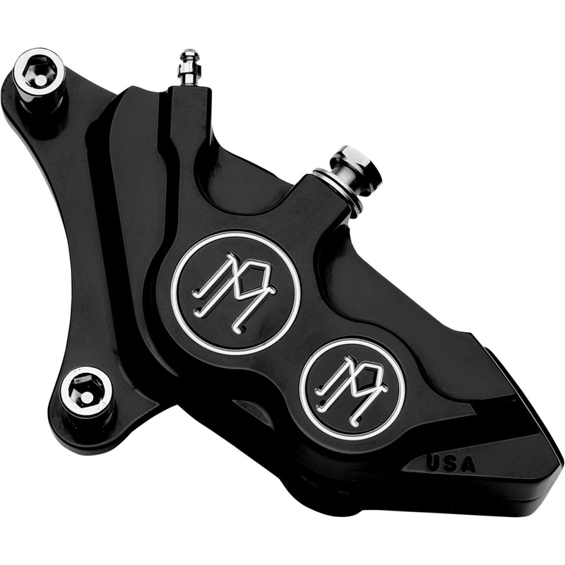 Performance Machine (pm) Brake Caliper Kit - 0053-2919-BM For Harley Motorcycles 2000-2017
