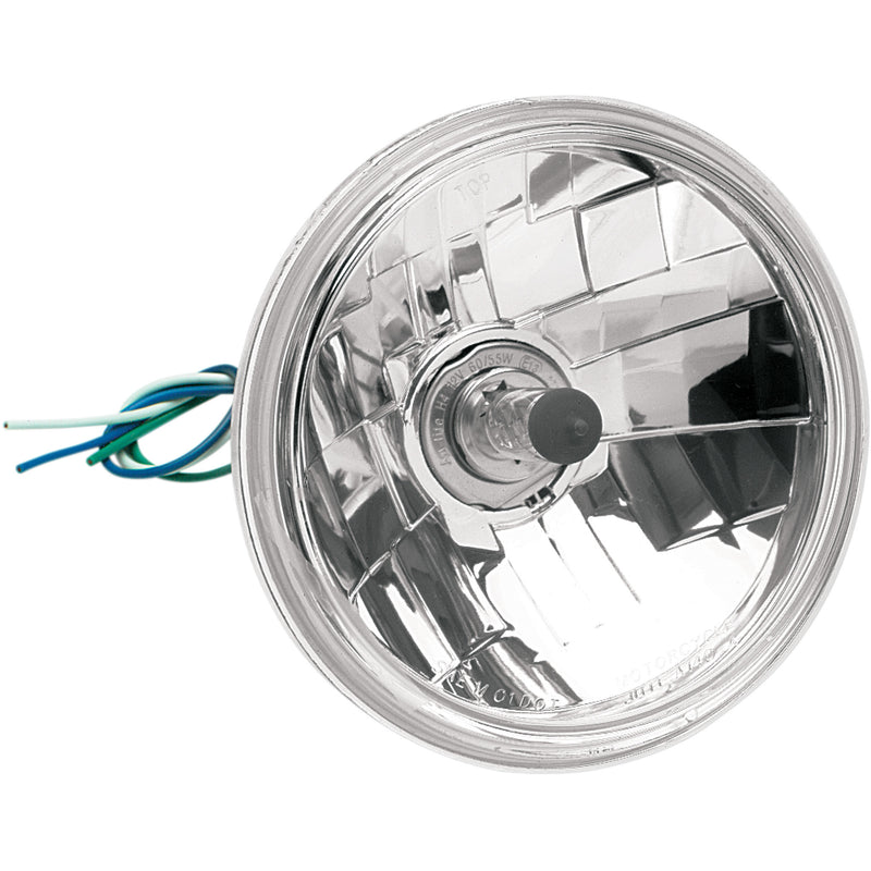 DRAG SPECIALTIES 0901-0577 Diamond-Style Light Kits 5-3/4" Diamond Headlight