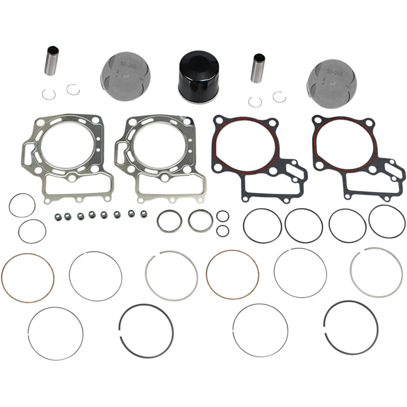 Wsm Top End Rebuild Kit - 54-256-11 Kawasaki Prairie 4x4 / 650 Brute Force 4x4 2005-2013