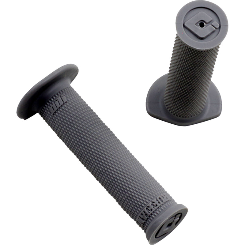 ODI 0630-2534 J01RFG Ruffian ATV/MTB Single Ply Grips Grips - Single Ply - ATV/MTB - Soft Gray