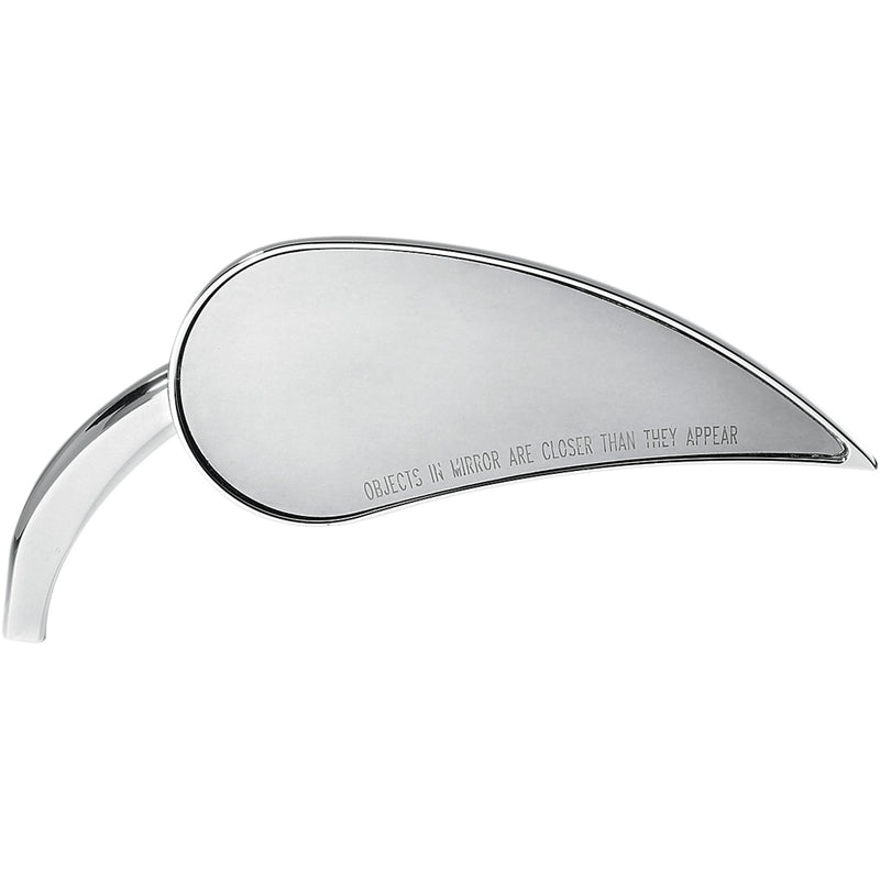 ARLEN NESS 0640-0323 13-091 Rad III Mirror - Tear Drop - Chrome - Right