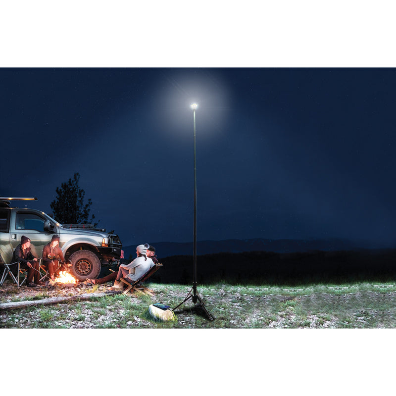 RISK RACING 3850-0622 14207 FLi Over-Lander 10' Telescoping Light with Wireless Remote Light - LED - 2600 Lumens - Telescoping - Wireless Remote Control