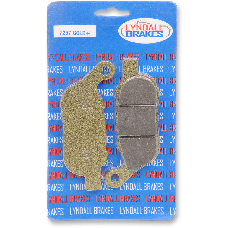 Lyndall Racing Brakes Llc Brake Pad - 7257-GPLUS For Harley Motorcycles 2008-2017