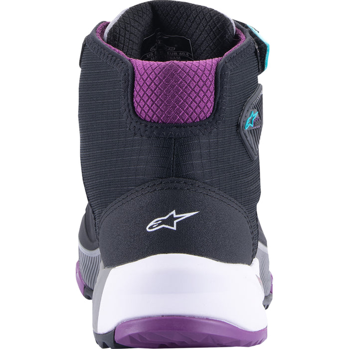ALPINESTARS 3405-3240 261152313709 Stella CR-X Drystar® Shoes black/gray/teal/purple - us 9