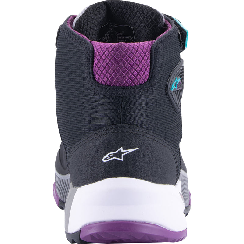 ALPINESTARS 3405-3241 2611523137095 Stella CR-X Drystar® Shoes black/gray/teal/purple - us 9.5