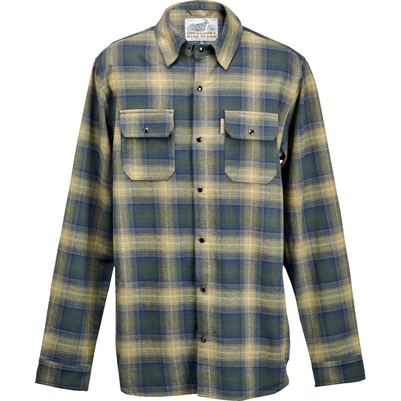 BILTWELL HI Test Flannel Shirt Moss